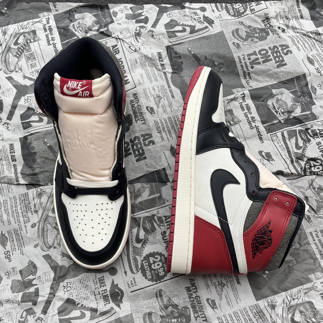 Air Jordan 1 Retro High Og Black Toe Chicago (8) - newkick.app